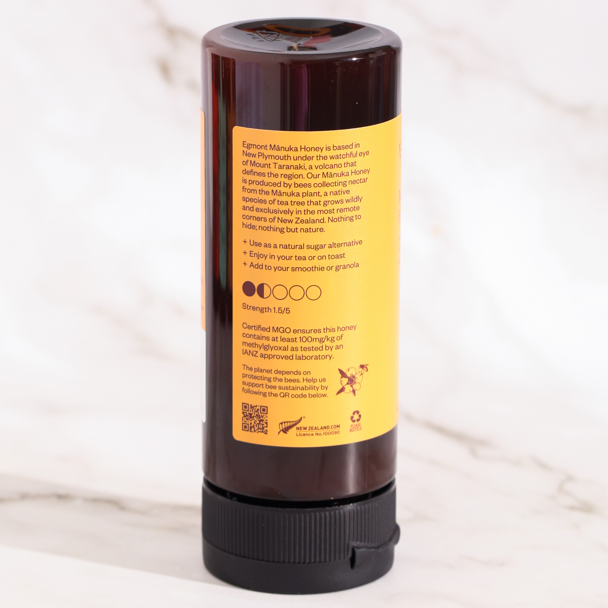 Manuka Honey MGO 100+ squeeze bottle 
